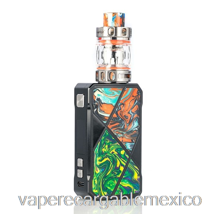 Vape Recargable Freemax Maxus 200w Kit De Inicio Naranja/verde